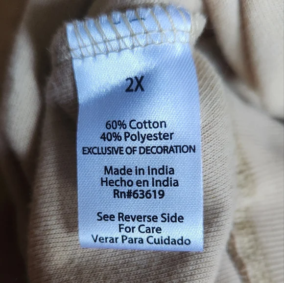 NWT Urban Rebel Cropped Zip Up Hoodie Size 2X - Picture 11 of 13